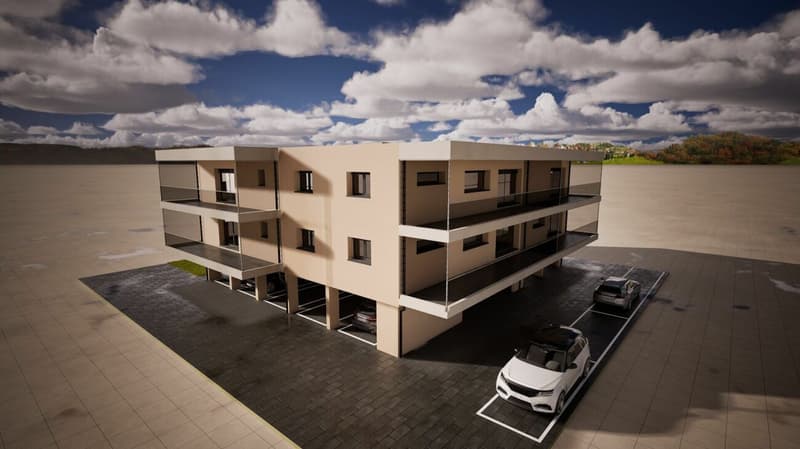 103 - New 3.5-room apartment in an intimate residence in Saxon (4)