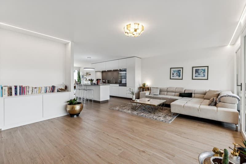Very beautiful semi-detached house in a residential and family area, with a view of the lake and mountains (3)