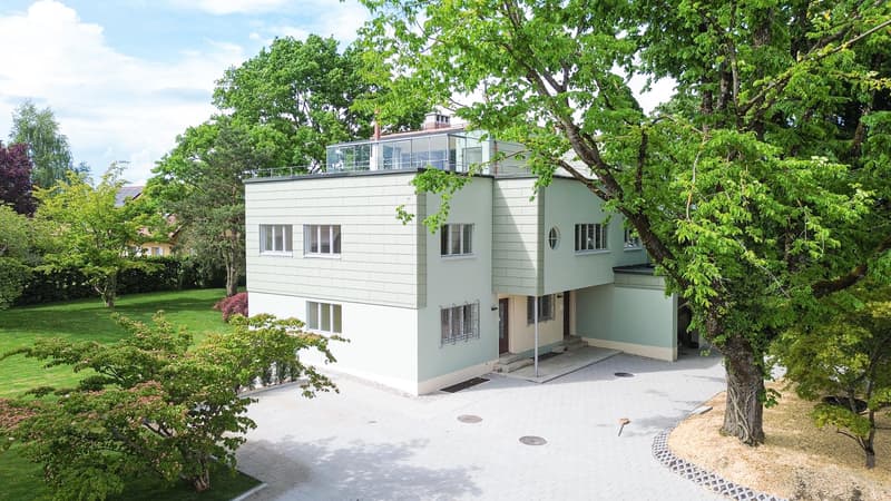 VILLA INDIVIDUELLE DE 2 LOGEMENTS ENTIÉREMENT RÉNOVÉE Villa pour le Dr G. Champod d'après ses propres plans, 1933 et signés par Le Corbusier (1)