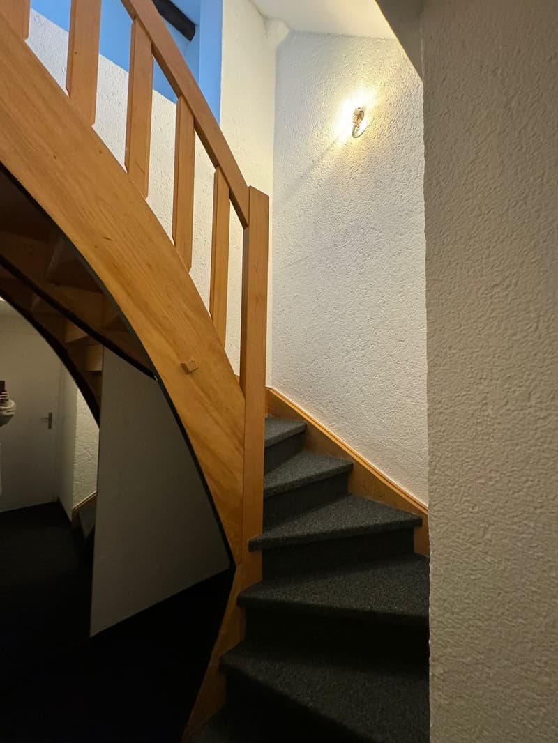 Charmant appartement 4 pièces dans un immeuble ancien avec vue sur le lac à Horgen (9)