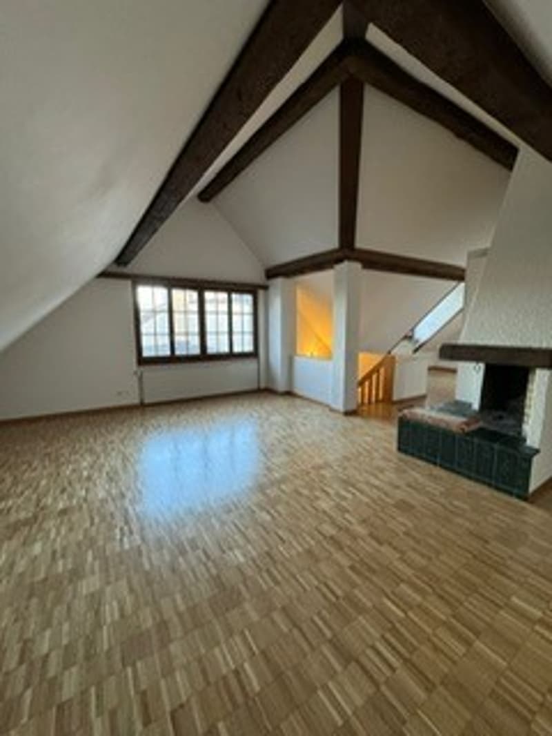 Charmant appartement 4 pièces dans un immeuble ancien avec vue sur le lac à Horgen (3)