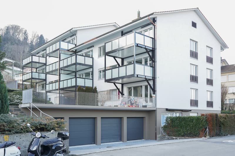 Incantevole appartamento di 4 locali con balcone in una posizione tranquilla a Horgen (1)