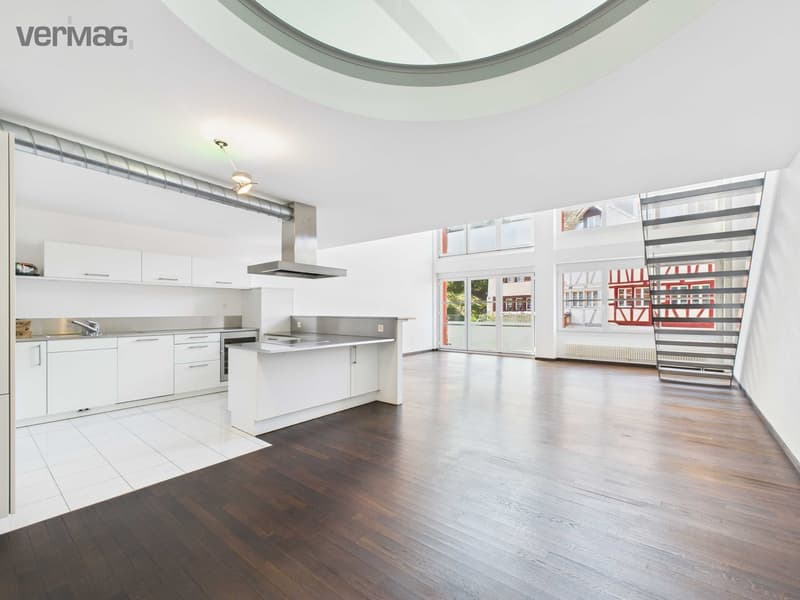 Einzigartiges 4.5-Zimmer-Loft mit viel Raum und besonderem Wohngefühl (1)