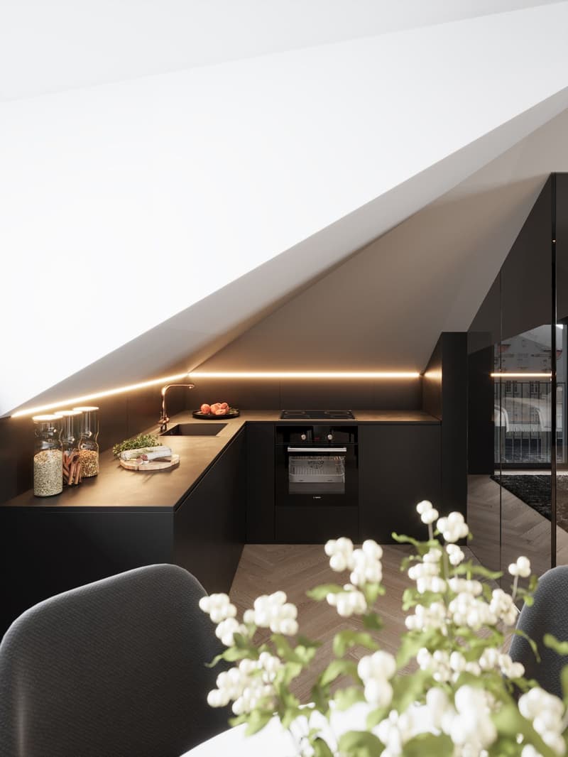 Appartements modernes, rénovés et meublés de 2 à 2,5 pièces à Altstetten. (3)