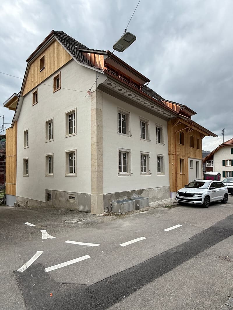 Core renovation with extension of the former "Kaffeehalle" in Kleinlützel (2)