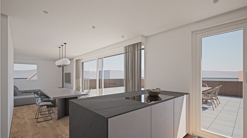 Exclusive attic apartment – peace, nature & plenty of outdoor space (4)