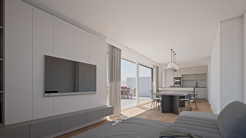 Exclusive attic apartment – peace, nature & plenty of outdoor space (3)