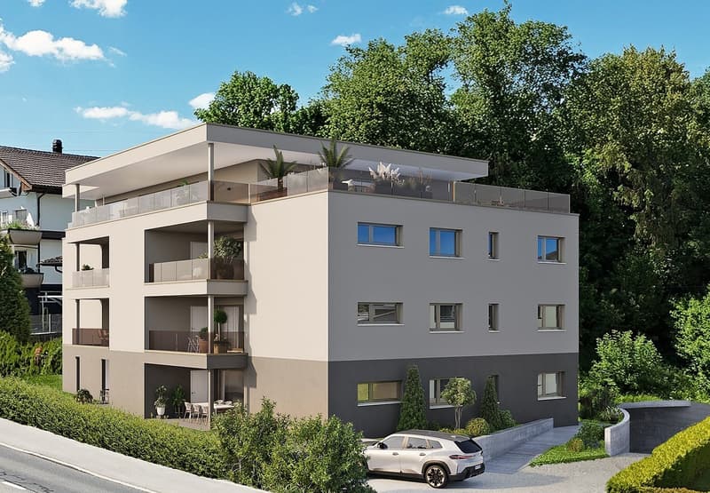 Newly built exclusive 4.5-room apartment / 1st floor in Eschenbach LU (12)