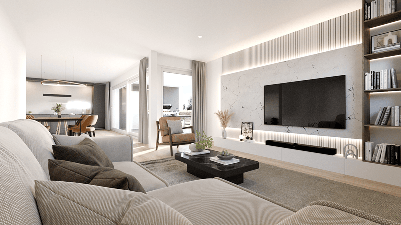 Newly built exclusive 4.5-room apartment / 1st floor in Eschenbach LU (10)