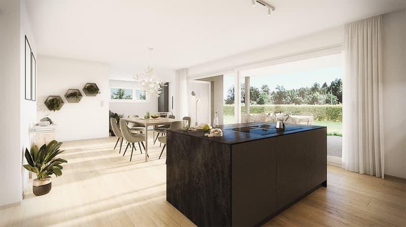 Newly built exclusive 4.5-room apartment / 1st floor in Eschenbach LU (6)