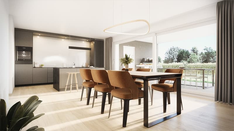Newly built exclusive 4.5-room apartment / 1st floor in Eschenbach LU (5)