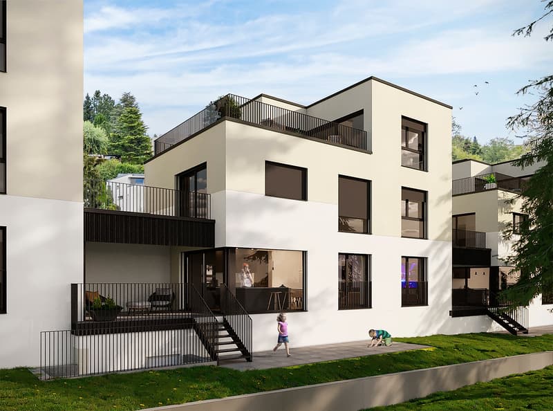 Newly built 5.5-room single-family house with attic floor / Reinach AG - sunny location and panoramic view (1)