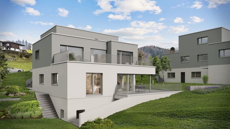 New building WÄLTIMATTE Unterkulm - semi-detached single-family homes (3)