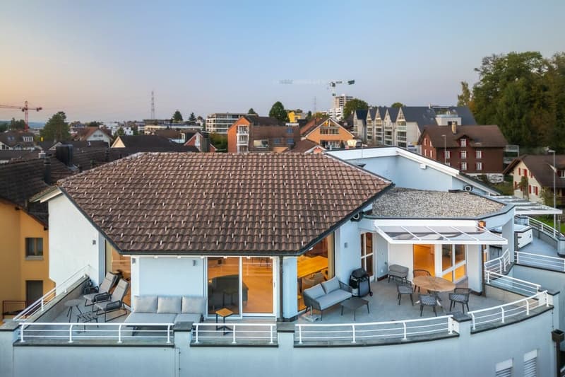 High-quality renovated 5 1/2-room attic apartment in the heart of Hünenberg (3)