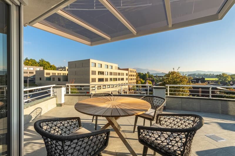 High-quality renovated 5 1/2-room attic apartment in the heart of Hünenberg (9)