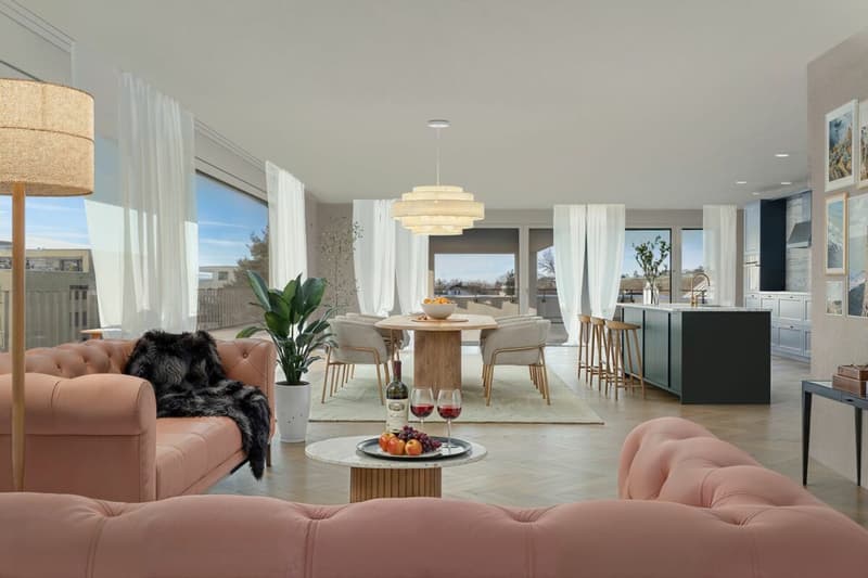 Topmoderne Attikawohnung mit Traumterrasse (3)