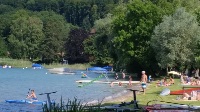 3 minutes on foot from the lake, 4.5-room apartment on the high ground floor in Lüscherz on Lake Biel (5)