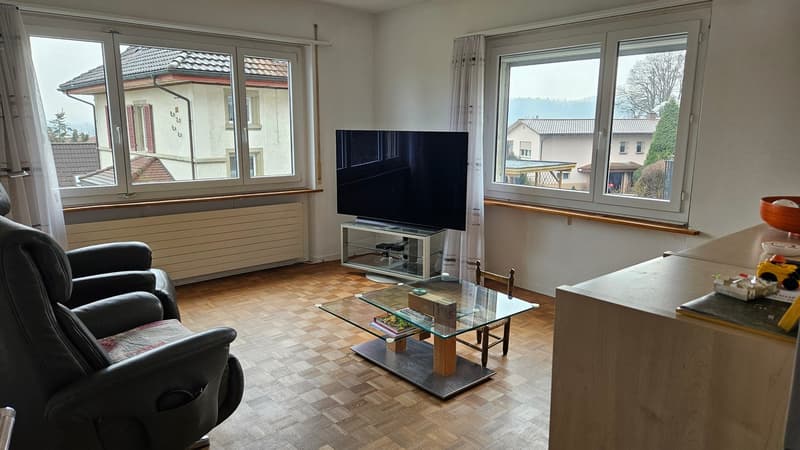 Einfamilienhaus mit 2 Wohnungen mit wunderbarer Weitsicht in die Alpen (15)