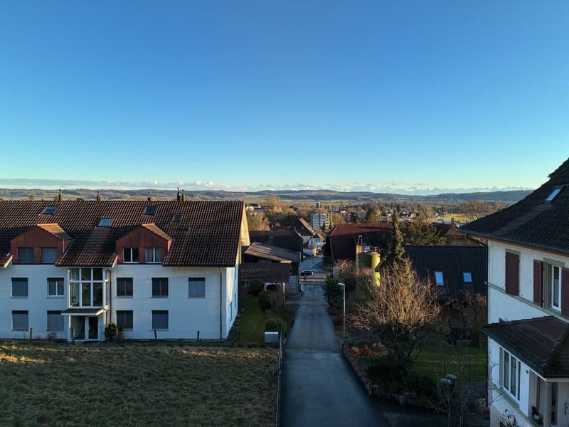 Einfamilienhaus mit 2 Wohnungen mit wunderbarer Weitsicht in die Alpen (4)