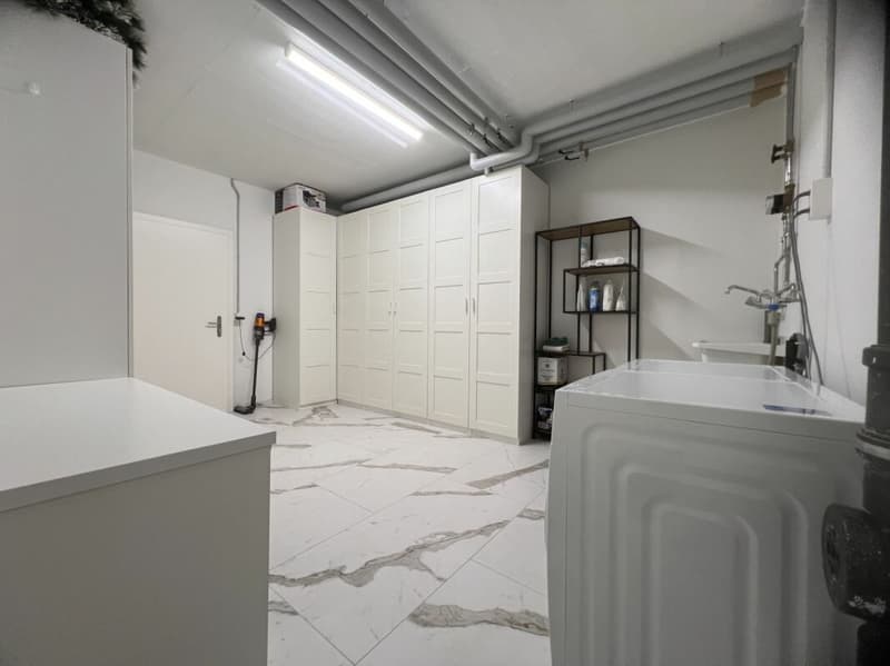 Exklusive Designerwohnung mit Traumterrasse & Garten - Neubau in Biberist (11)