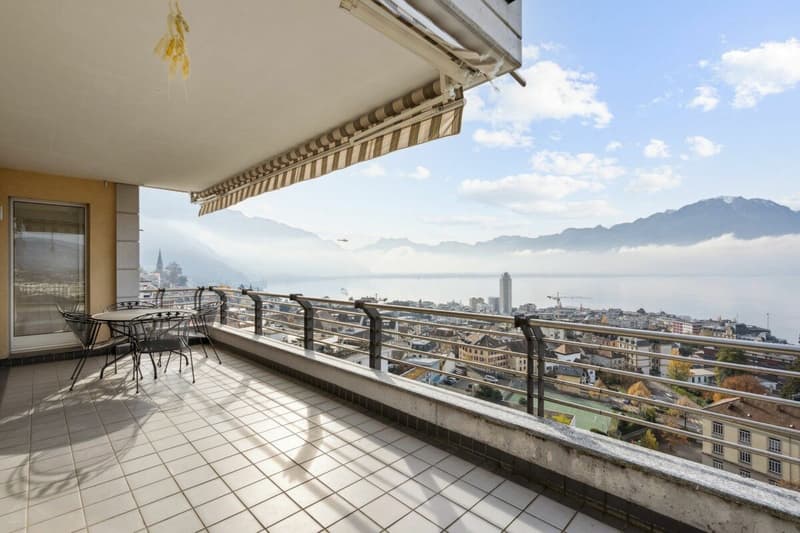Meraviglioso appartamento a Montreux con vista impareggiabile sul lago e le Alpi (5)