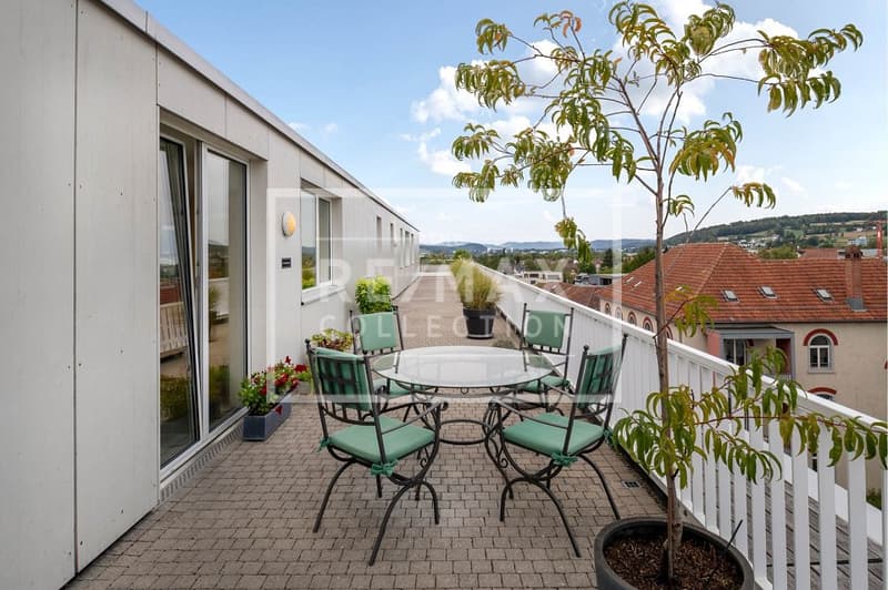 Über den Dächern von Wohlen ein Penthouse mit Geschichte (9)
