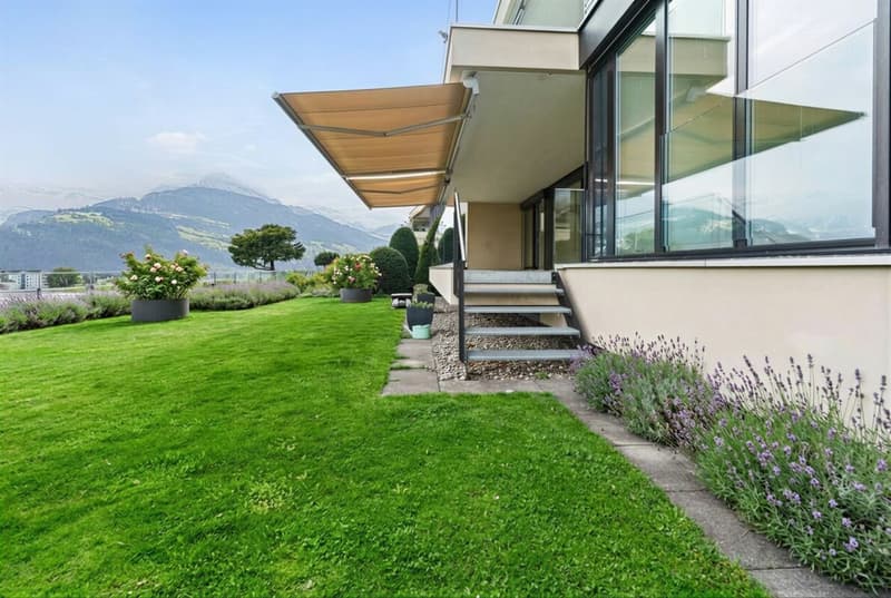 Appartement de terrasse exclusif 4.5 pièces avec belle vue (27)