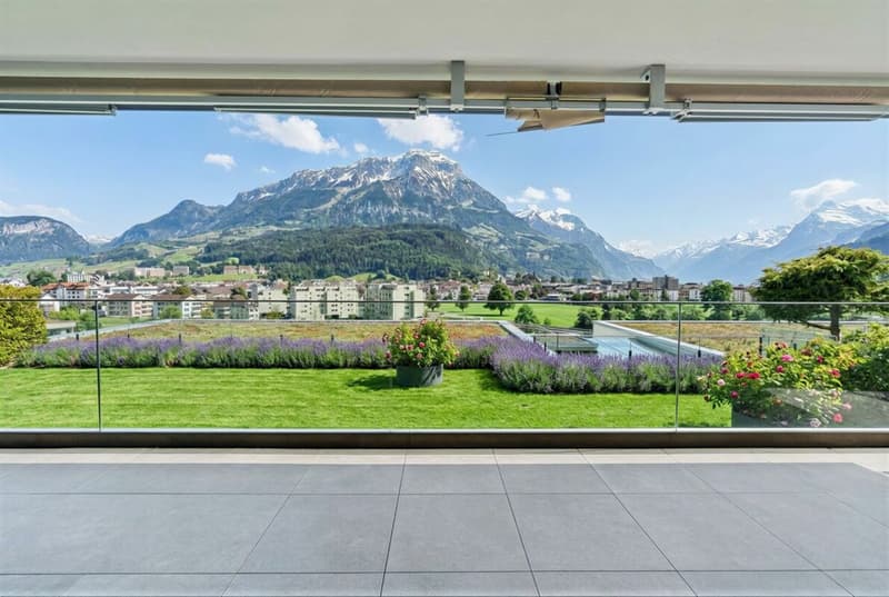 Appartement de terrasse exclusif 4.5 pièces avec belle vue (30)