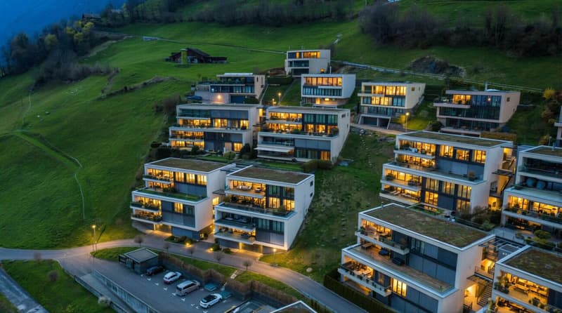 Appartement de terrasse exclusif 4.5 pièces avec belle vue (31)
