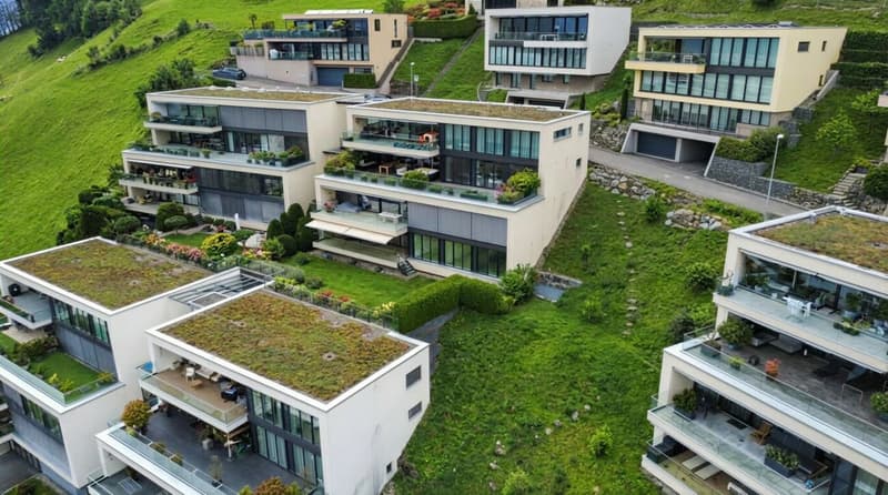 Appartement de terrasse exclusif 4.5 pièces avec belle vue (32)