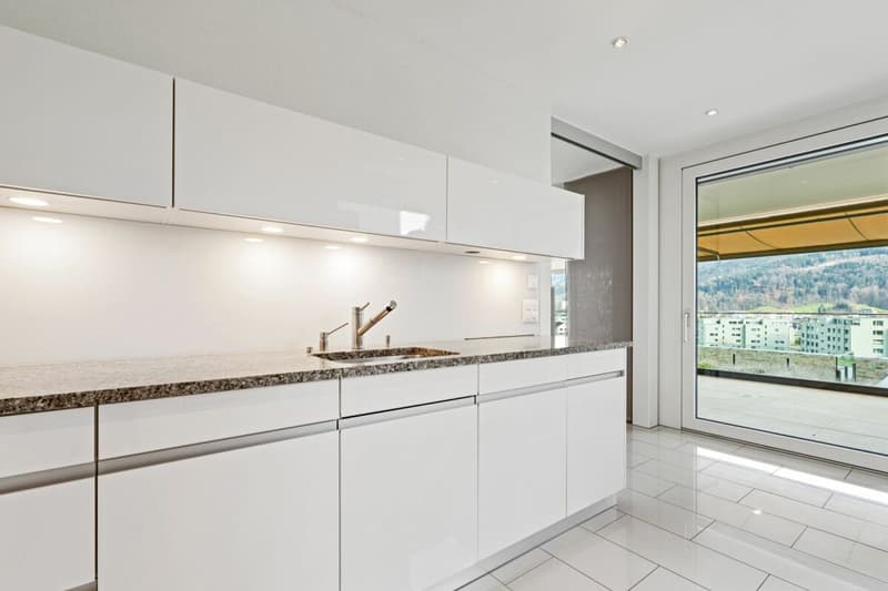 Appartement de terrasse exclusif 4.5 pièces avec belle vue (9)