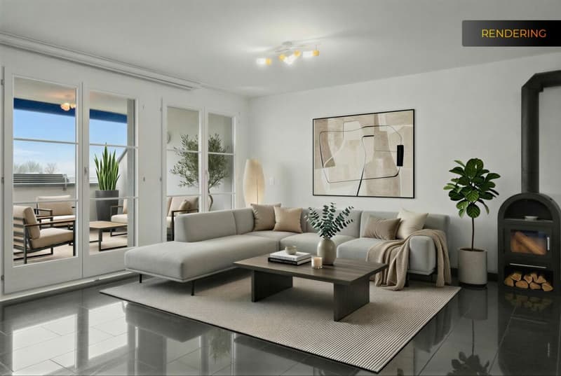 5.5 Zimmer Maisonette Wohnung (1)