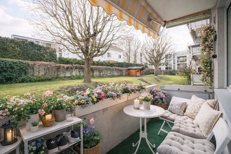 Frisch modernisierte 3.5-Zi.-Wohnung mit Balkon in Binningen (2)