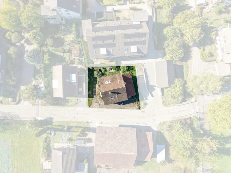 Voll erschlossenes Grundstück 499 m² mit Wohnhaus in Würenlos (2)