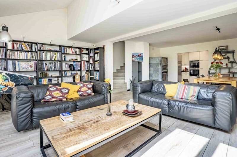 Magnificent individual villa with 4 rooms 1/2 and independent studio on a very beautiful plot of 1'240 m2 (4)