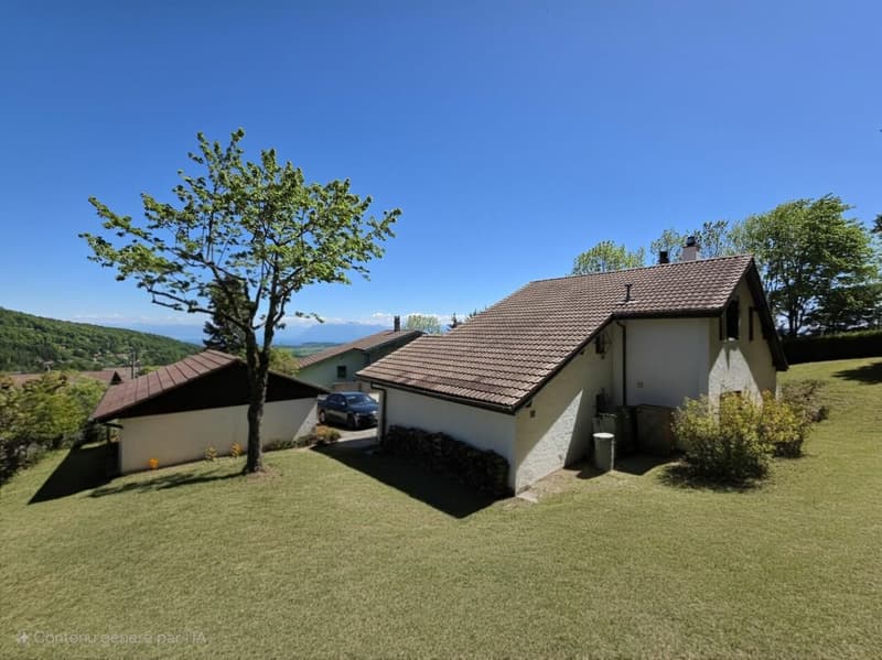 Magnificent individual villa with 4 rooms 1/2 and independent studio on a very beautiful plot of 1'240 m2 (13)