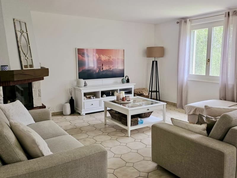 Bright individual villa with large spaces & independent studio (3)