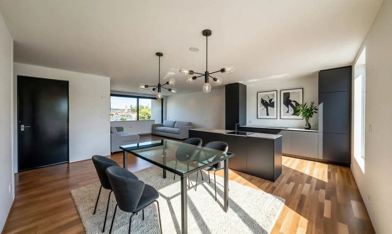 Seesicht auf dem Zürichersee - 4.5-Zimmer-Wohnung an der Alfred-Escher-Strasse in Zürich (1)