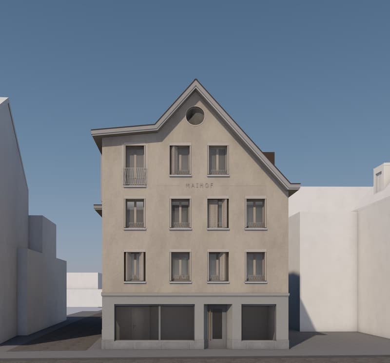 Newly built apartment with balcony in the village center of Küssnacht am Rigi (2)