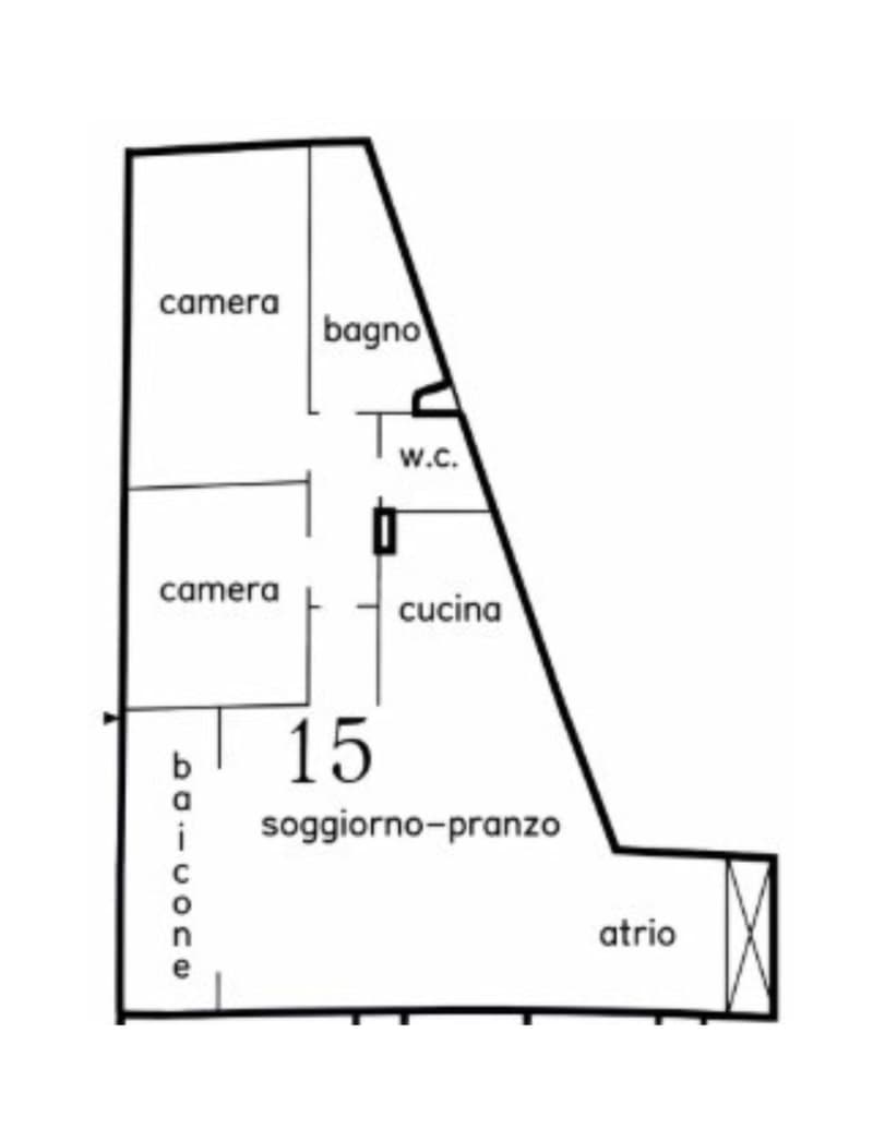 Beautiful three-room apartment in Loreto, not to be missed (9)