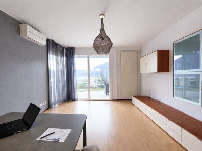 Aussicht LAGO, EXKLUSIVES ZWEIZIMMERWOHNUNG (5)