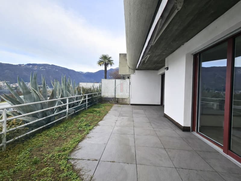 Aussicht LAGO, EXKLUSIVES ZWEIZIMMERWOHNUNG (9)
