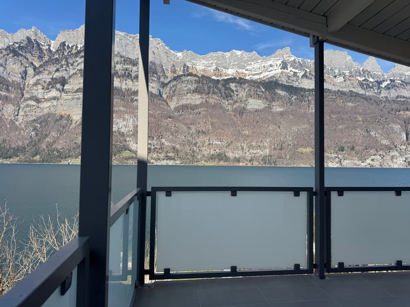 Exclusive 3.5-room apartment as a second home with a dreamy panoramic view of Lake Walensee (41)