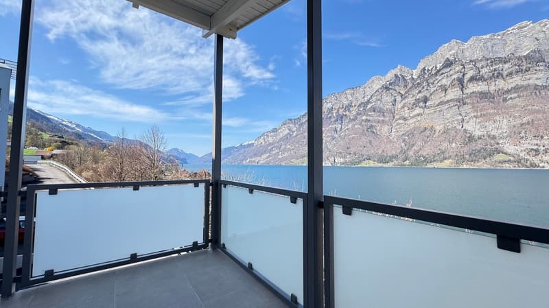 Exclusive 3.5-room apartment as a second home with a dreamy panoramic view of Lake Walensee (42)