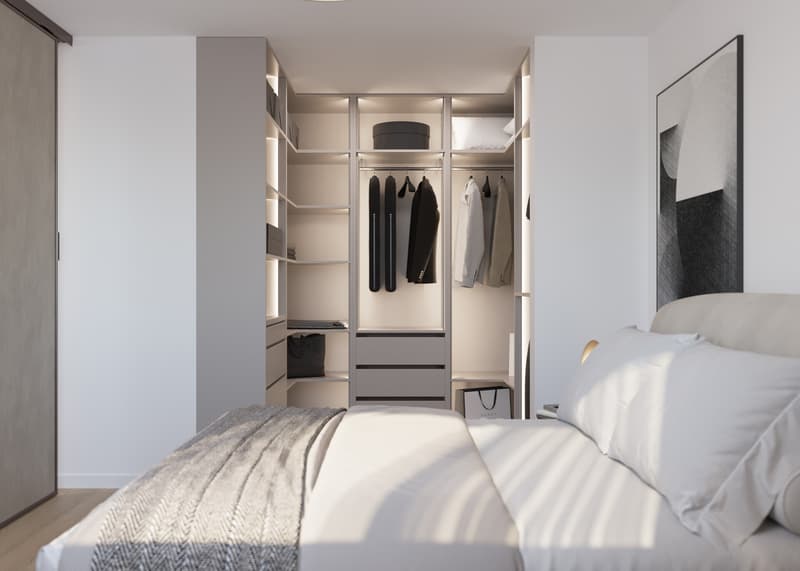 Schlafzimmer -Premium Ankleide