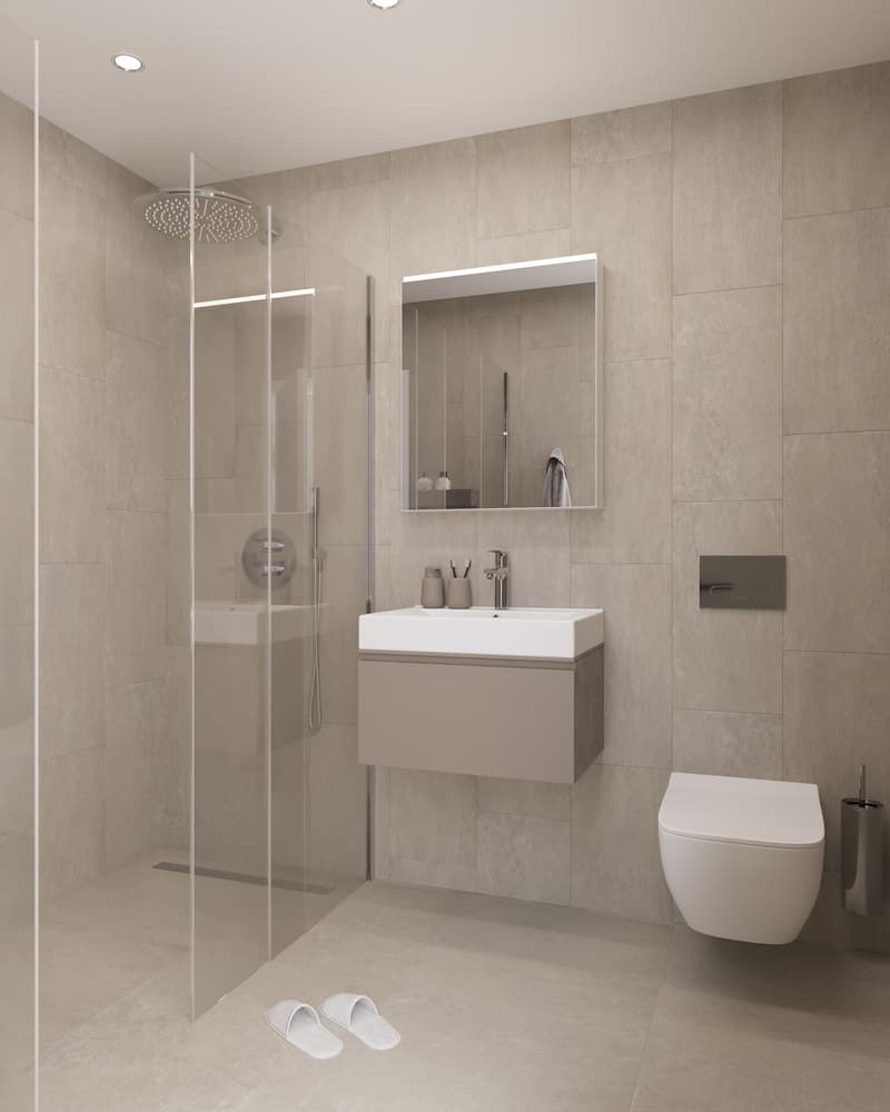 Modernes Badezimmer