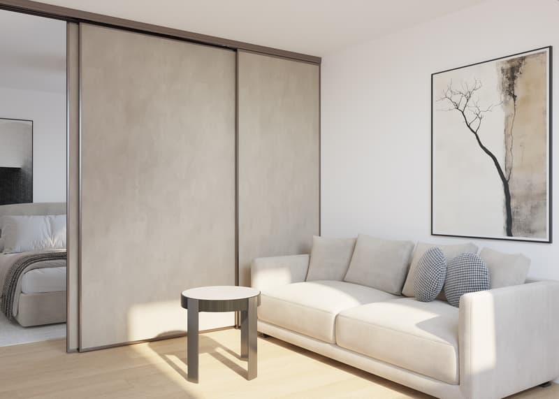 Schlafzimmer Schiebetüre