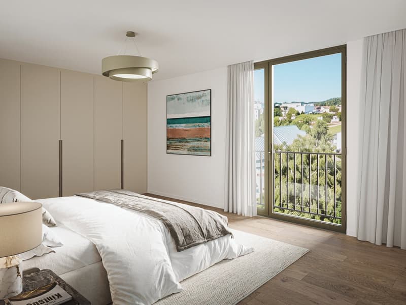 Neubau am Starenweg: Grosszügige 2½-Zi.-Wohnungen im Obergeschoss zu verkaufen (2)