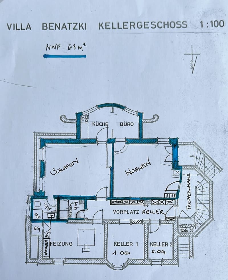 Charmante 2-Zimmer Wohnung in historischem Altbau in Thun (6)
