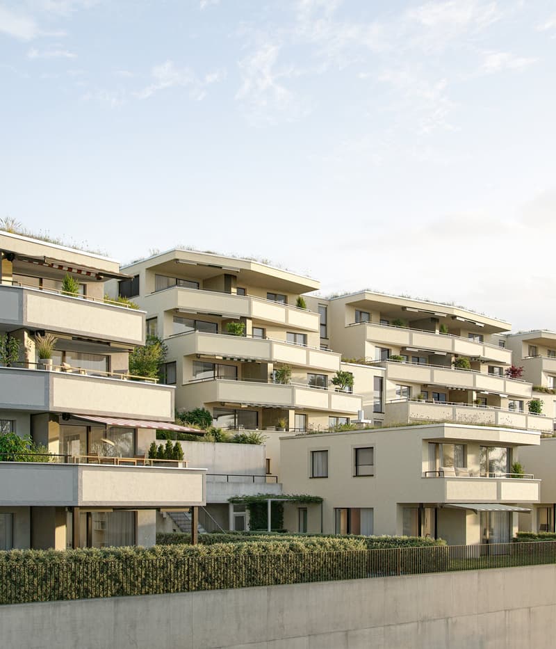 Wohnen mit Garten - attraktive 3½-Zimmer Gartenwohnung in der GRÜNEGG (1)